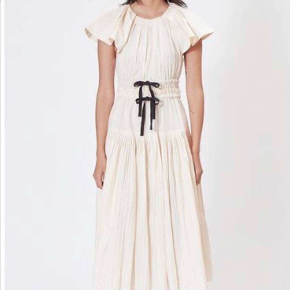 Ulla Johnson Delmara Pleated Dress